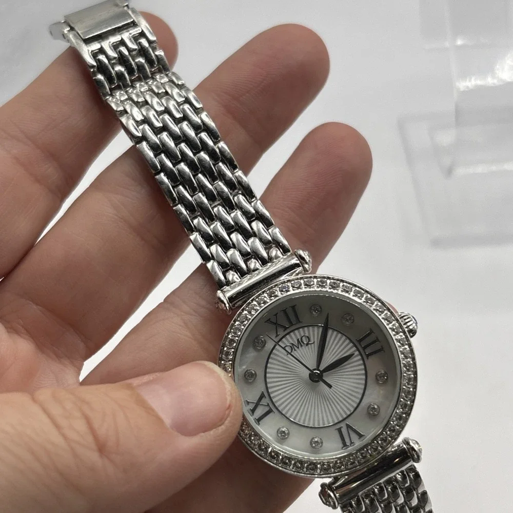 Women's‎ DMQ CZ Silver Tone Watch, 11665